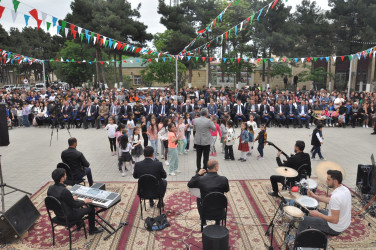 Ümummilli Lider Heydər Əliyevin anadan olmasının 100 illiyinə həsr olunmuş konsert proqramı keçirilmişdir.