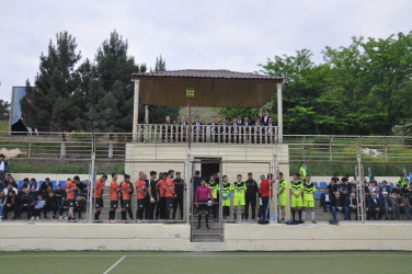 Ümummilli Lider Heydər Əliyevin anadan olmasının 100 illiyinə həsr olunmuş futbol üzrə rayon çempionatının final oyunu keçirilmişdir.